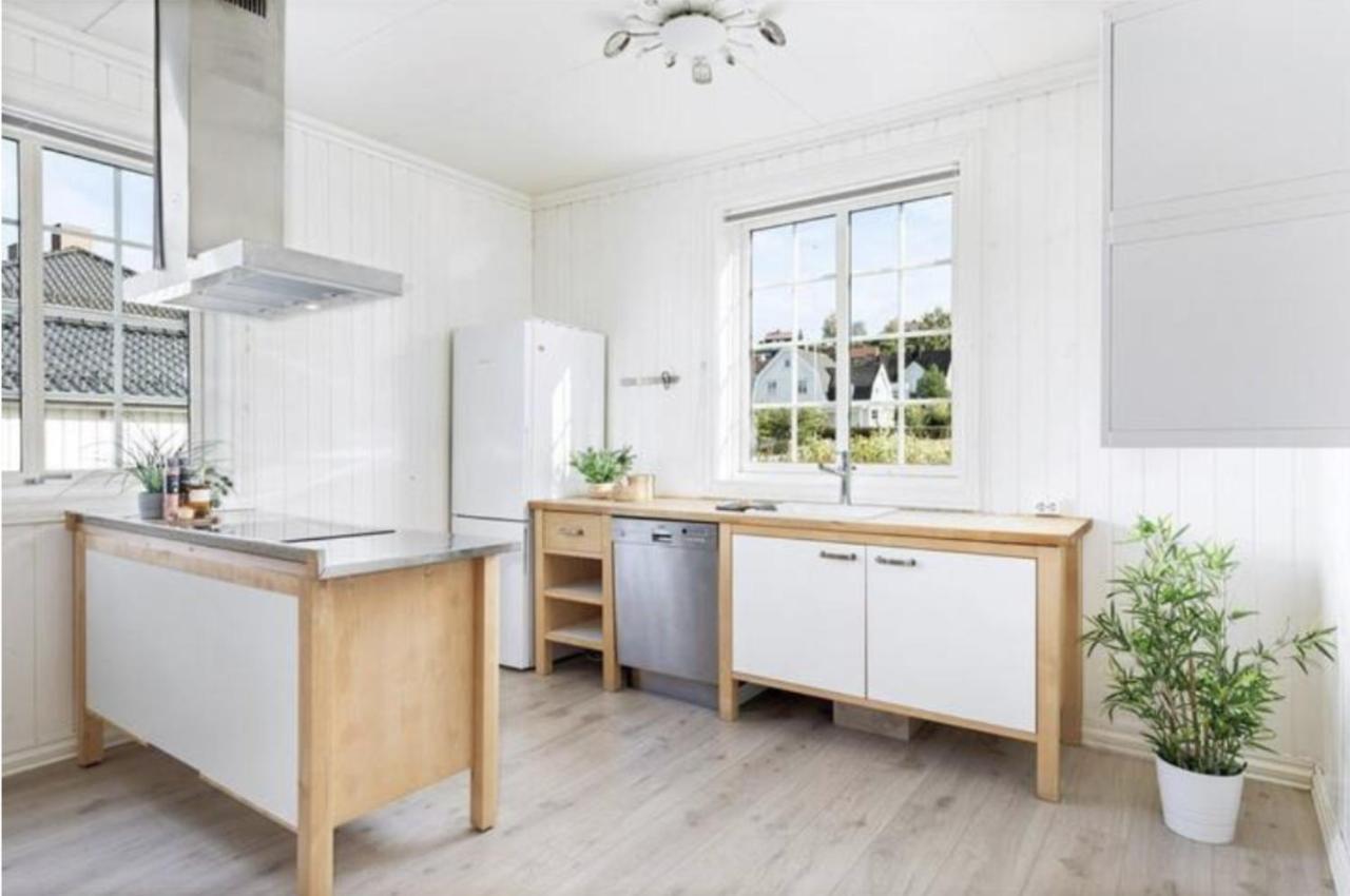 릴레함메르 Lys Og Sentral Leilighet Med Terrasse Og Hage 아파트 외부 사진