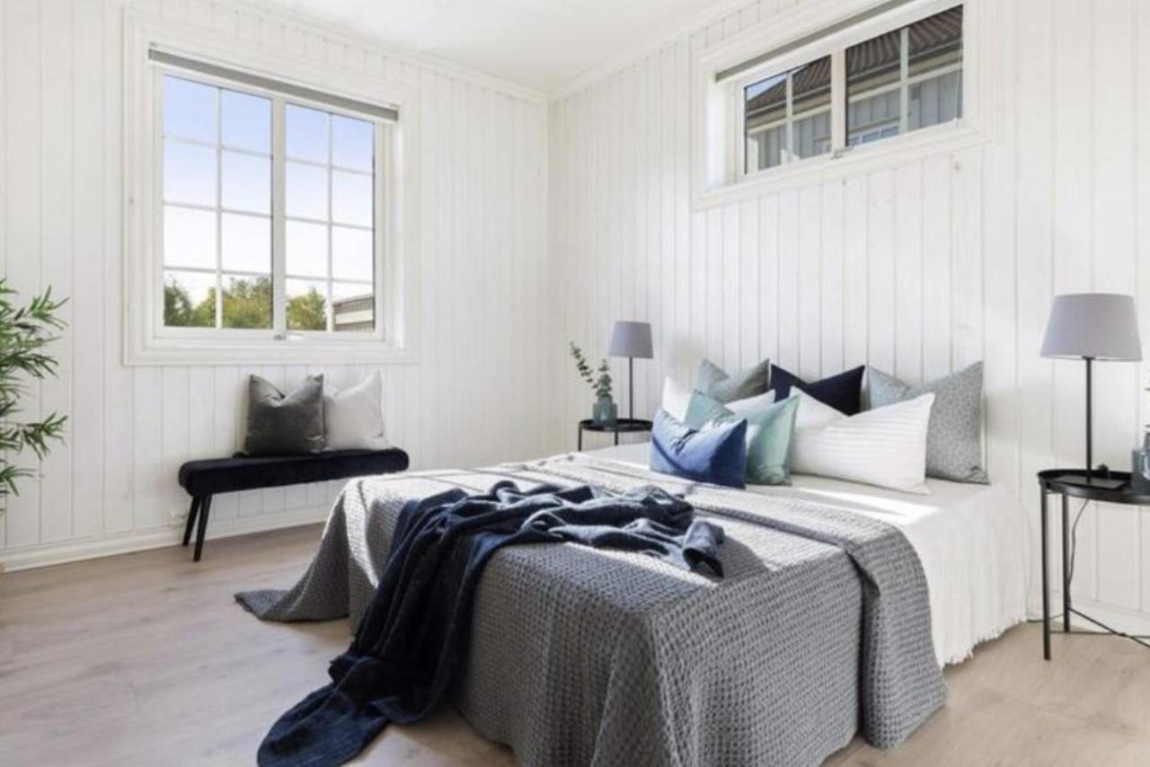릴레함메르 Lys Og Sentral Leilighet Med Terrasse Og Hage 아파트 외부 사진